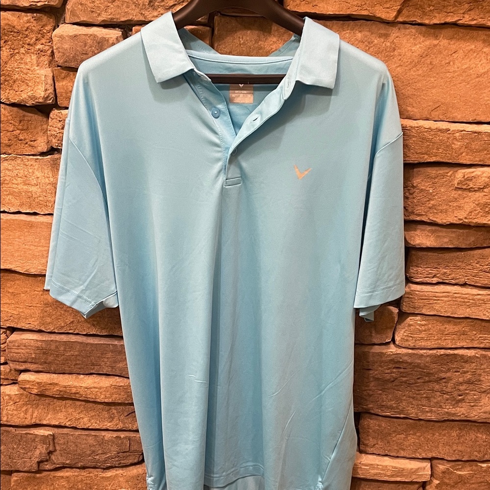 Callaway Sky Blue Polo Shirt